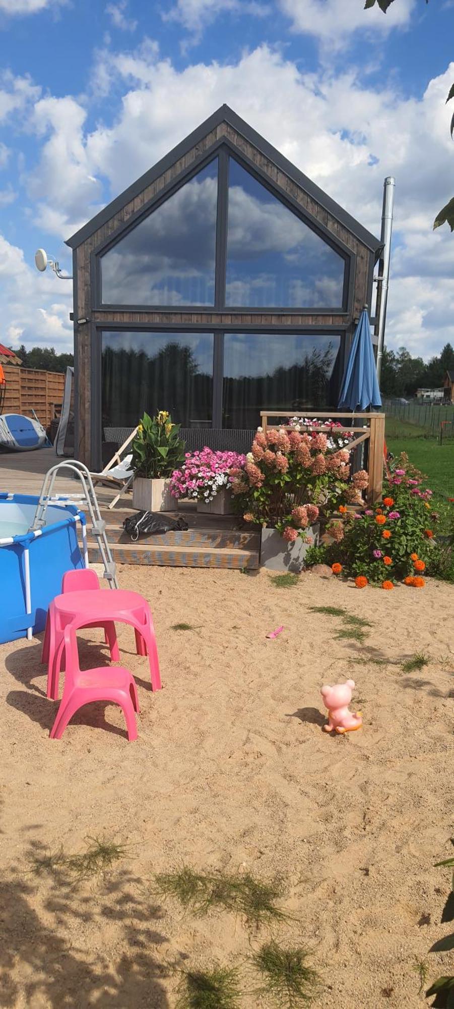 Domek Mazurski Caloroczny Nad Jeziorem Z Jacuzzi Spa Пасым Экстерьер фото